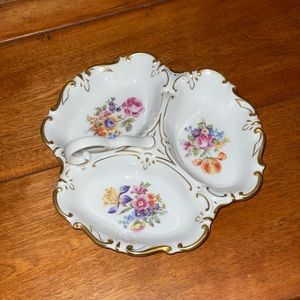 *rare* Vintage Jlmenau Graf Von Henneberg Porzellan German Porcelain Tri…